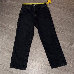 RSQ Baggy Jeans Black Size 28x30 MSRP $42.99 100% Cotton Women’s